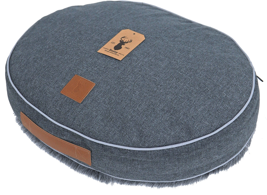 AnimalstoreXL Boony Est1941 Dubbelzijdig Kussen 'Dreamer Badger Grey' 55x45cm