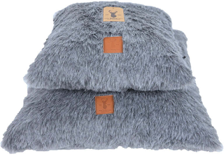 AnimalstoreXL Boony Est1941 Ligkussen Badger Grey 37x37cm