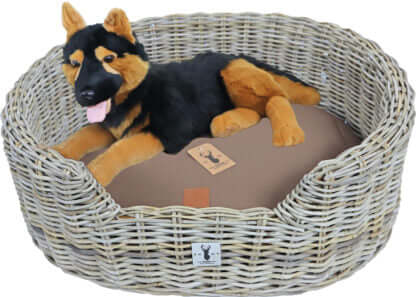 AnimalstoreXL Boony Est1941 Ligkussen Ovaal Basic Brown 75cm