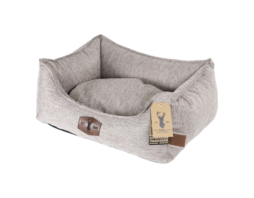 AnimalstoreXL Boony Est1941 Orthopedische Divan Ivory Blush 60x45x23cm