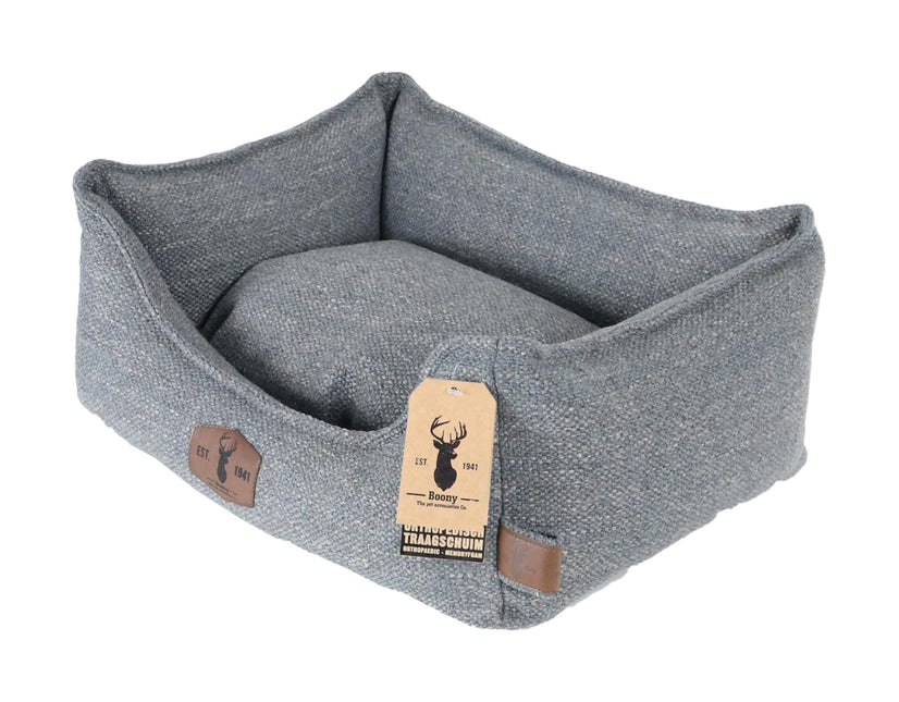 AnimalstoreXL Boony Est1941 Orthopedische Divan Basalt Grey 60x45x23cm