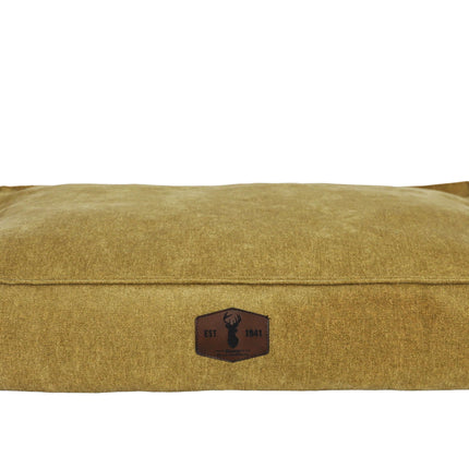 AnimalstoreXL Boony Est1941 Premium Ligkussen Ortho.Ochre Yellow 80x60x14cm