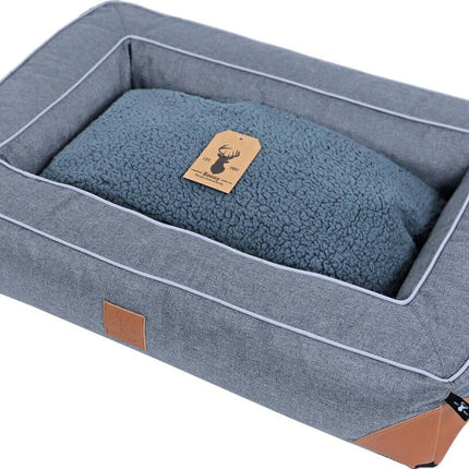 AnimalstoreXL Boony Est1941 Squaresofa Highland Graphite 70x50cm