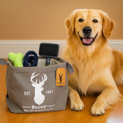 Boony Est1941 Aufbewahrungskorb Boony Est1941 33x24cm Grau