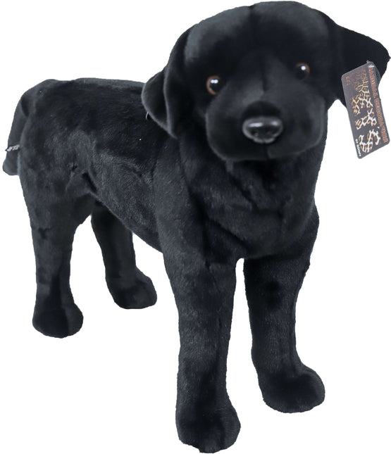 AnimalstoreXL Boony Labrador Pluche Staand Zwart 53cm