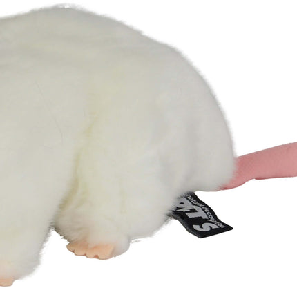 AnimalstoreXL Boony Rat Pluche Liggend Wit 22cm