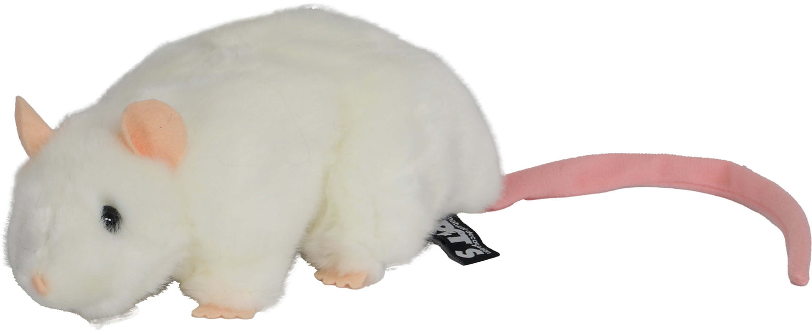 AnimalstoreXL Boony Rat Pluche Liggend Wit 22cm
