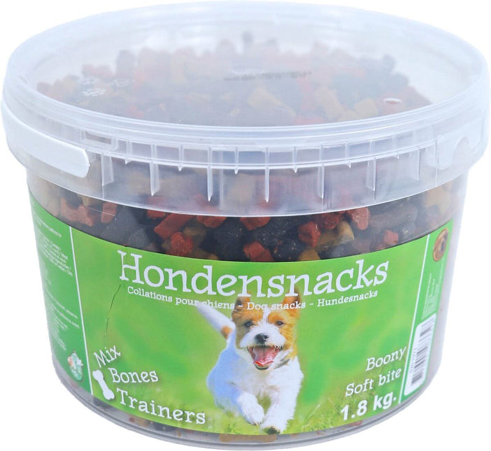 Boony Semi Moist Emmer Überraschung - Mini Herz - Fleisch - Knochen Mischung 1,8kg