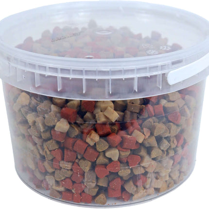 Boony Semi Moist Emmer Überraschung - Mini Herz - Fleisch - Knochen Mischung 1,8kg