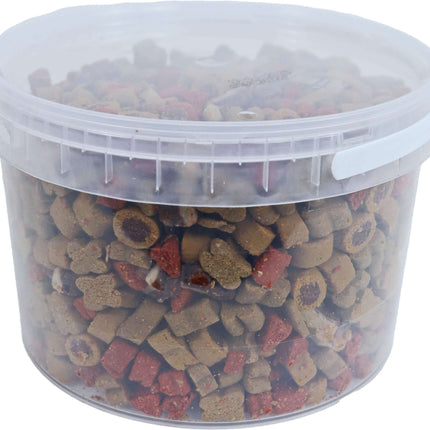 Boony Semi Moist Emmer Überraschung - Mini Herz - Fleisch - Knochen Mischung 1,8kg