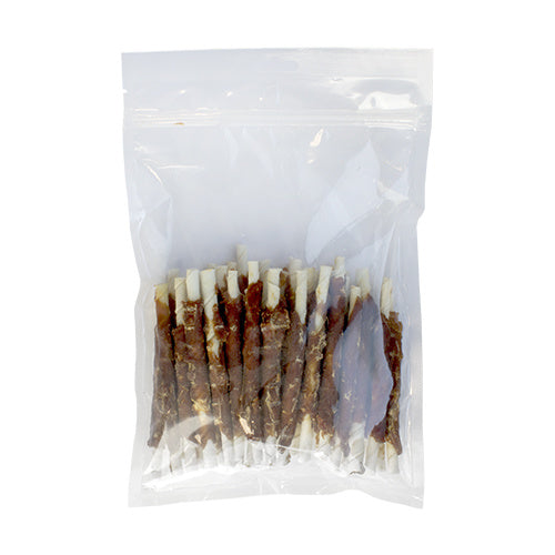 Buffelhaut Rollsticks mit Ente 13cm 8 Stück