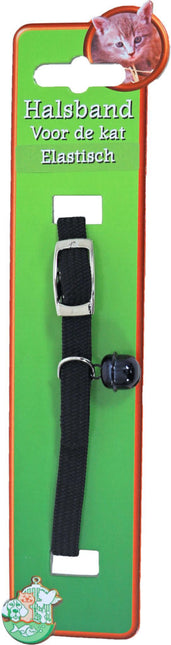 AnimalstoreXL Kattenhalsband Elastisch Zwart