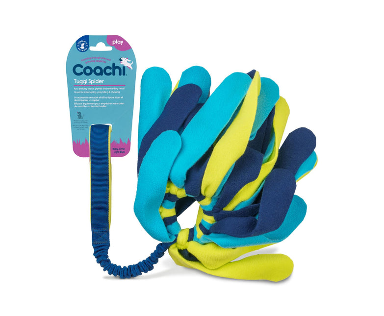 Coachi Tuggi Trek - Tuggi Spin Marineblau Limette und Hellblau
