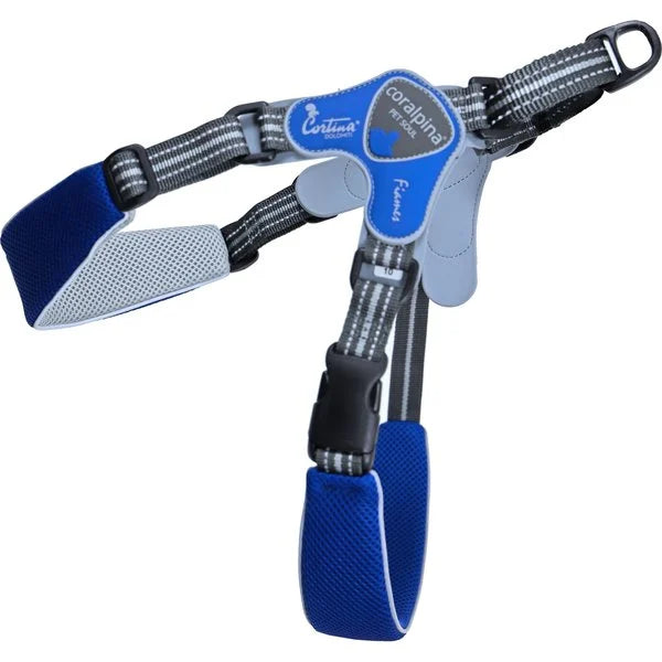 AnimalstoreXL Coralpina Fiames honden harnas blauw