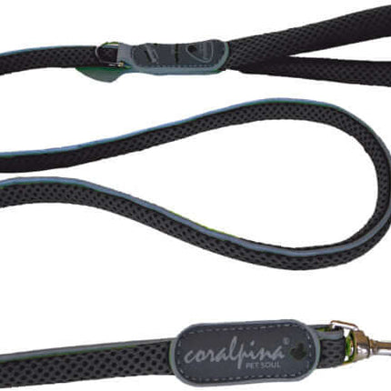 AnimalstoreXL Coralpina Leash Cinquet. Zwart 1 110cm