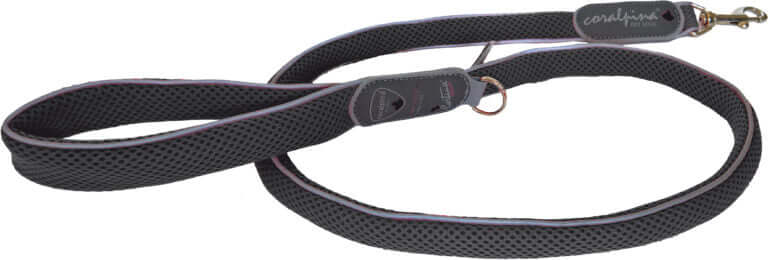 AnimalstoreXL Coralpina Leash Cinquet. Zwart 1 110cm