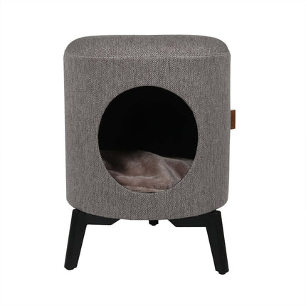 AnimalstoreXL D&D Home Louis Kattenhuis 35x35x46cm Taupe