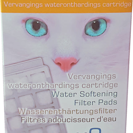 AnimalstoreXL Dog/Cat H19 Filtercardridge met Wtr.Ontharder H20 3 stuks