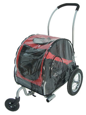 AnimalstoreXL Doggyride Regenhoes voor Mini Transparant