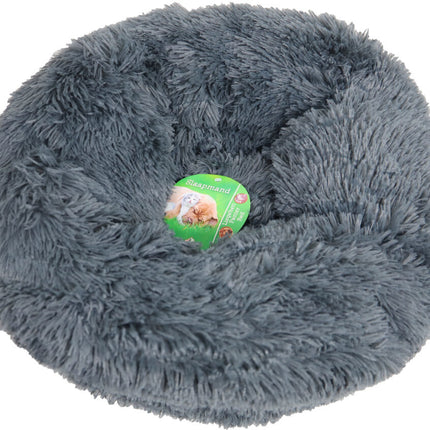 AnimalstoreXL Donut Supersoft Donkergrijs 50cm