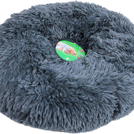 AnimalstoreXL Donut Supersoft Donkergrijs 50cm