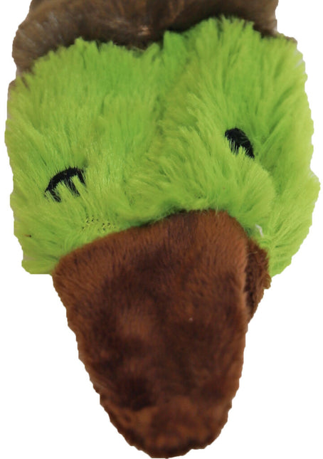 AnimalstoreXL Eend Plat Bruin/Groen 35cm