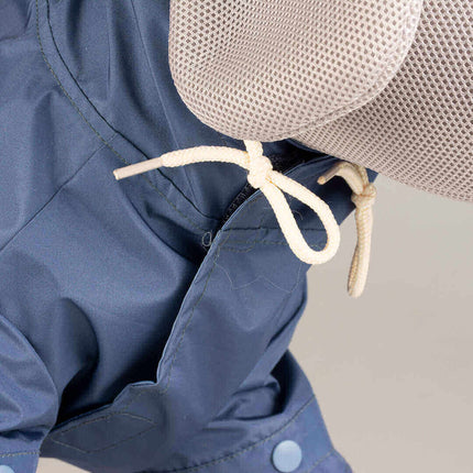AnimalstoreXL Duvoplus - Hondenregenjas Parka XS - 30cm Blauw