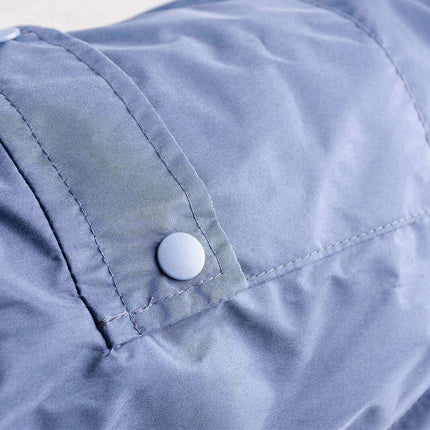 AnimalstoreXL Duvoplus - Hondenregenjas Parka XS - 30cm Blauw