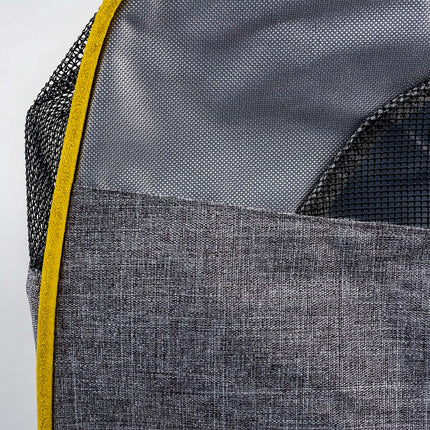 AnimalstoreXL Duvoplus - Paris Pet Bag Casual - 44x18,5x25,5cm Grijs