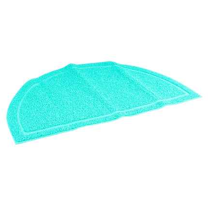 AnimalstoreXL Duvoplus Kattenbakmat Halfrond Petrol