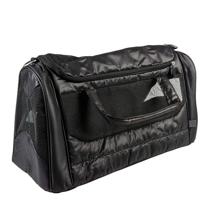 AnimalstoreXL Duvoplus Paris Transporter Bag 51x24x25cm max 7kg Zwart