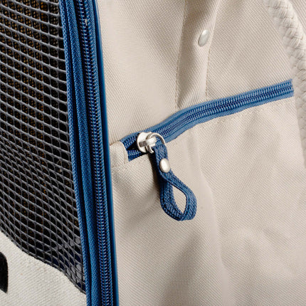 AnimalstoreXL Duvoplus Saint-Tropez Transport Bag 41x22x32cm max 7kg Beige