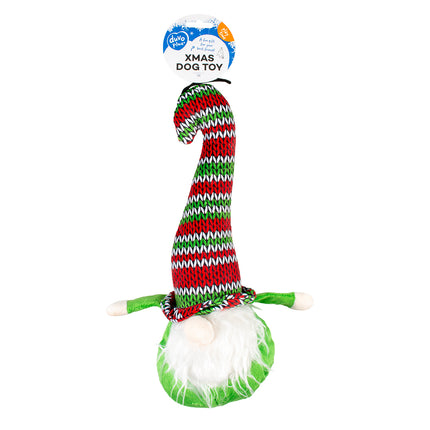 AnimalstoreXL Duvoplus hondenspeeltje pluche groene elf (20x33,5x8cm)