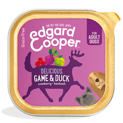 AnimalstoreXL Edgard & Cooper - Hond Kuipje Wild & Eend Graanvrij