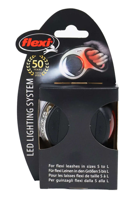 AnimalstoreXL Flexi Led Lamp Oplaadbaar S t/m L Zwart