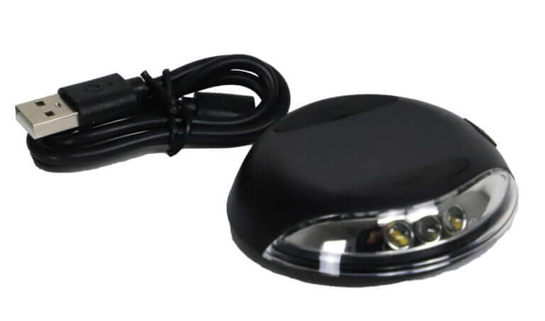 AnimalstoreXL Flexi Led Lamp Oplaadbaar S t/m L Zwart