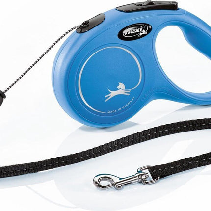 AnimalstoreXL Flexi Rollijn Classic Cord S Blauw 5 meter