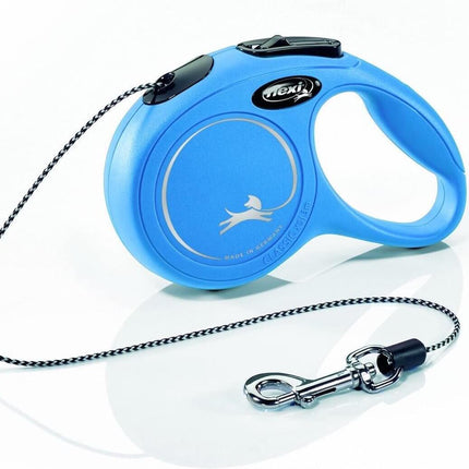 AnimalstoreXL Flexi Rollijn Classic Cord XS Blauw 3 meter