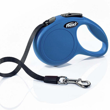 AnimalstoreXL Flexi Rollijn Classic Tape XS Blauw 3 meter