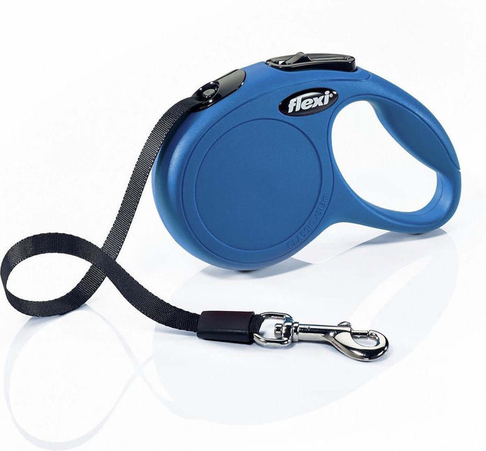 AnimalstoreXL Flexi Rollijn Classic Tape XS Blauw 3 meter