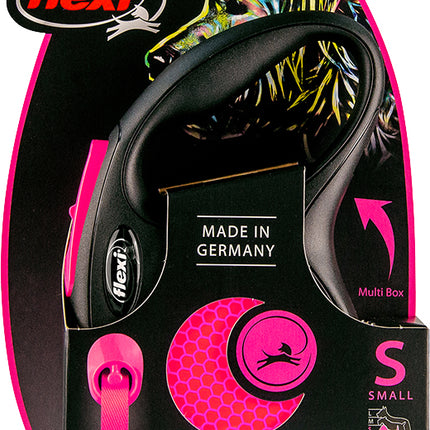 AnimalstoreXL Flexi rollijn NEW NEON tape S 5 meter