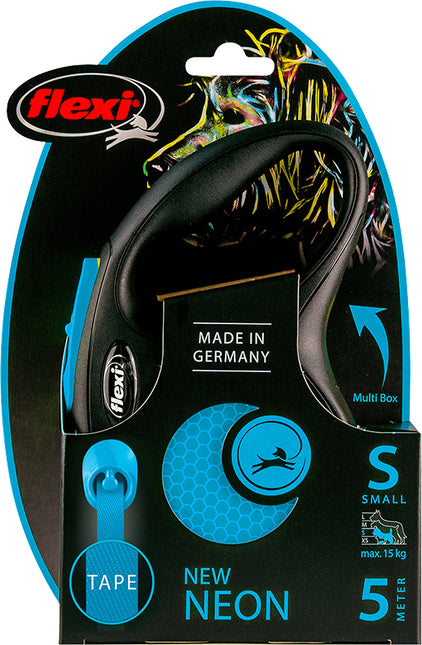 AnimalstoreXL Flexi rollijn NEW NEON tape S 5 meter