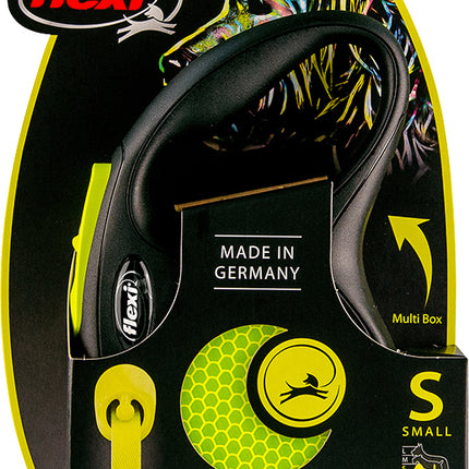 AnimalstoreXL Flexi rollijn NEW NEON tape S 5 meter