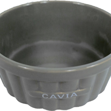 AnimalstoreXL Eetbak Steen Ribbel Cavia Taupe 12cm