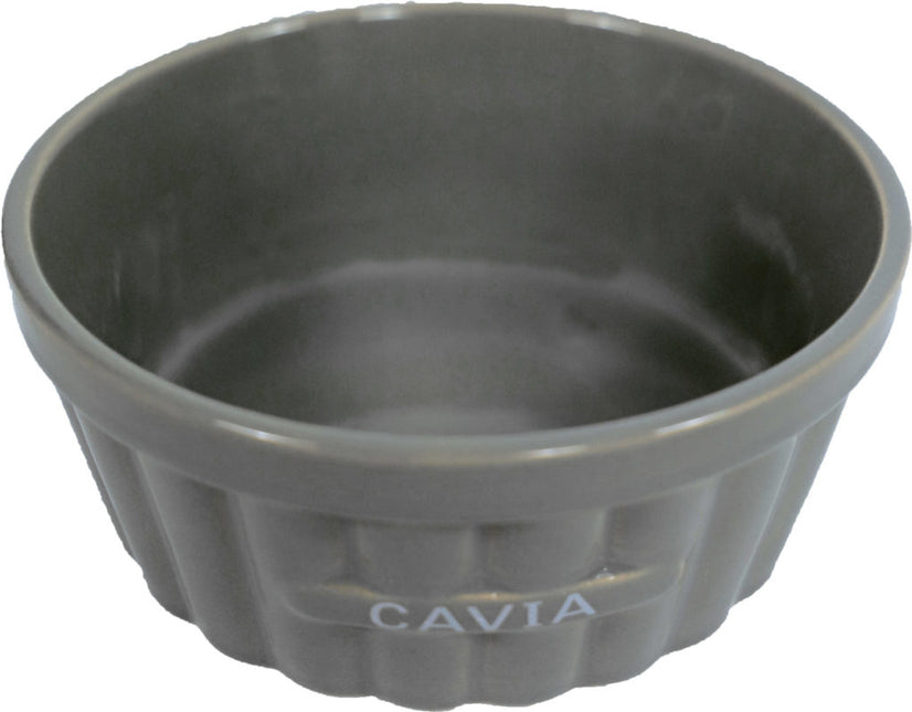 AnimalstoreXL Eetbak Steen Ribbel Cavia Taupe 12cm