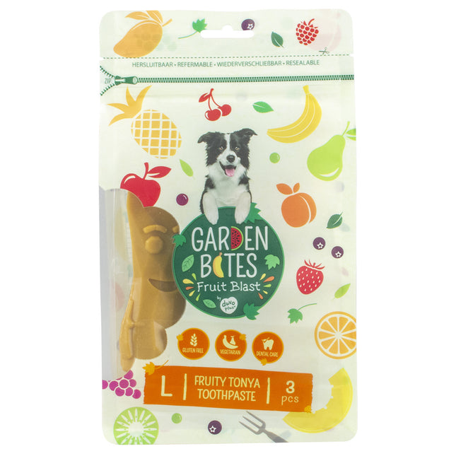 Garden Bites Fruity Tonya Zahnpasta 7,8cm 18 St - 13,5cm 3 St