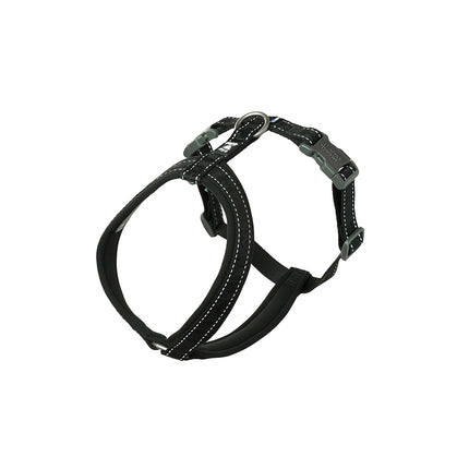 AnimalstoreXL Hurtta Casual Y-Harness ECO zwart 45-55cm