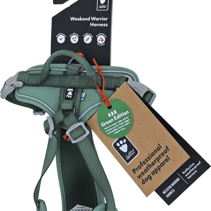 AnimalstoreXL Hurtta hondentuig Weekend Warrior eco groen