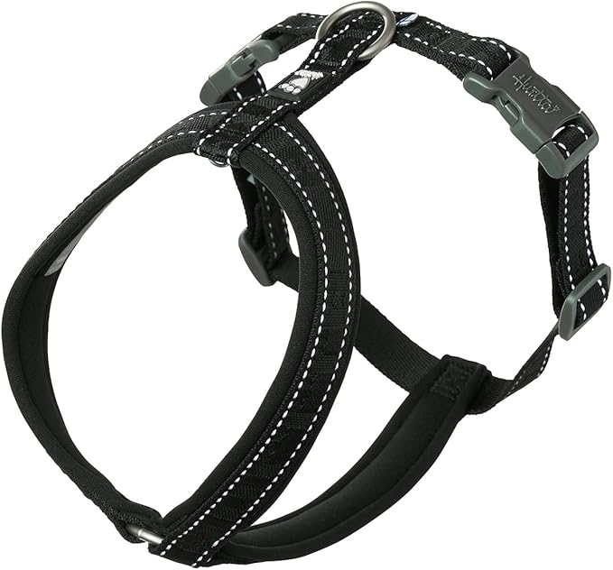 Hurtta Geschirr Casual Eco Schwarz 50-60cm