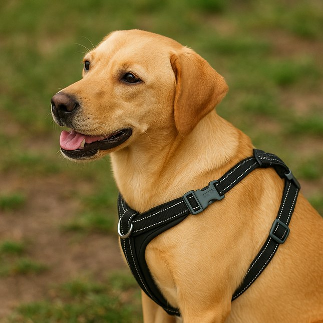 Hurtta Geschirr Casual Eco Schwarz 50-60cm